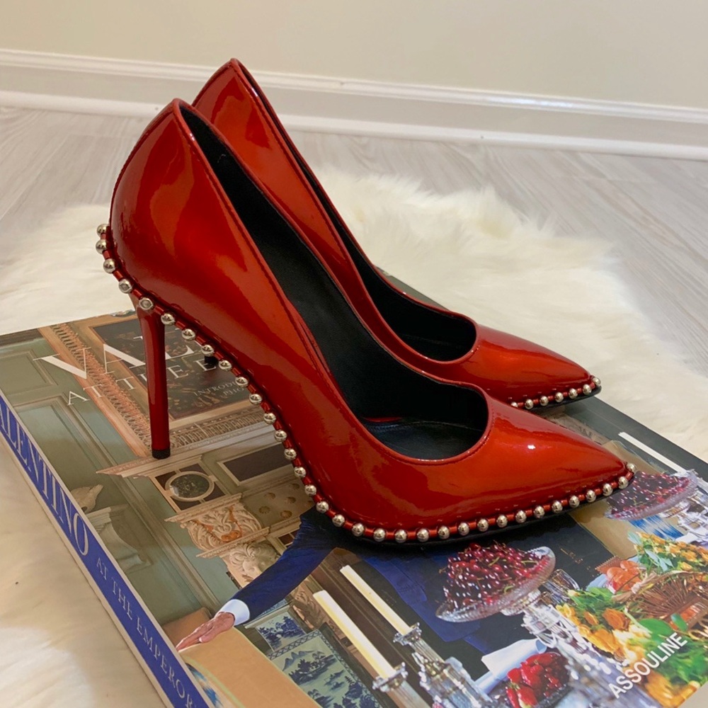 SOLD Alexander Wang Rie Studded Pumps Heels - Picture 13 of 15
